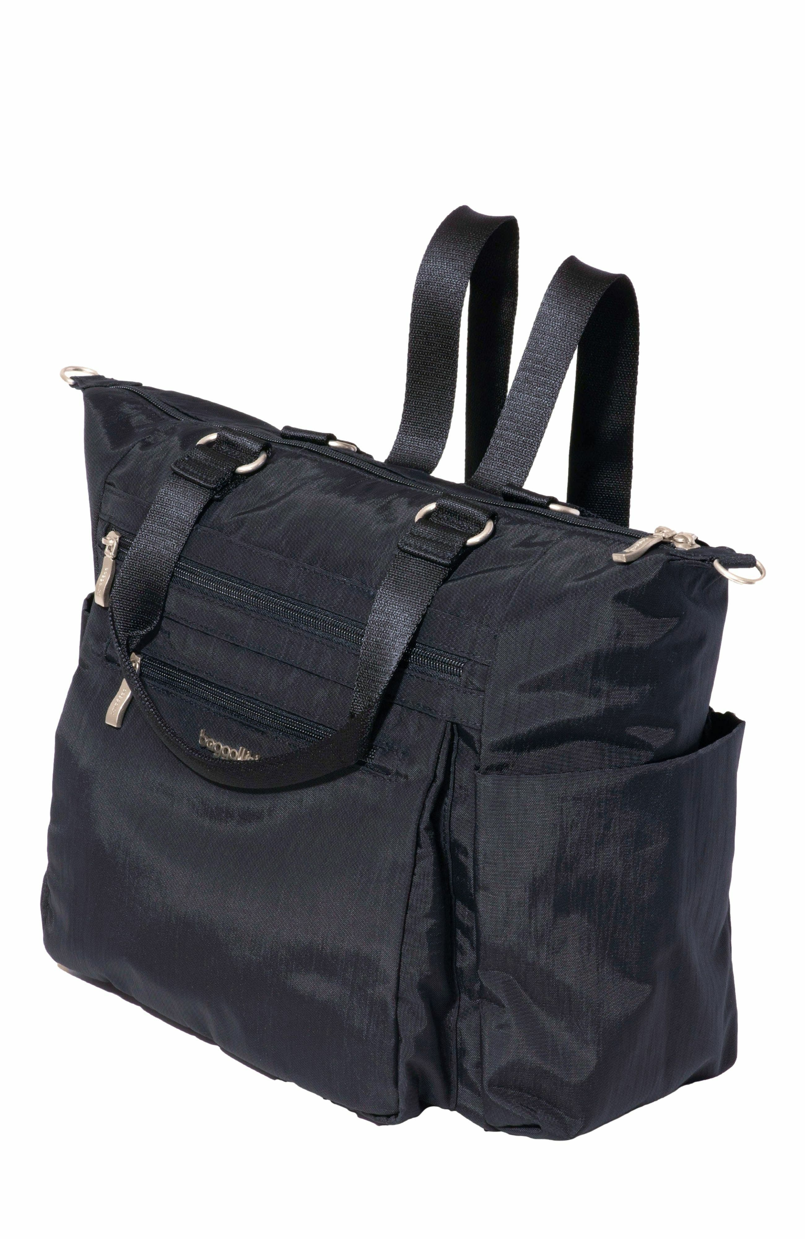 baggallini Trifecta Convertible Backpack with RFID Wristlet (Women