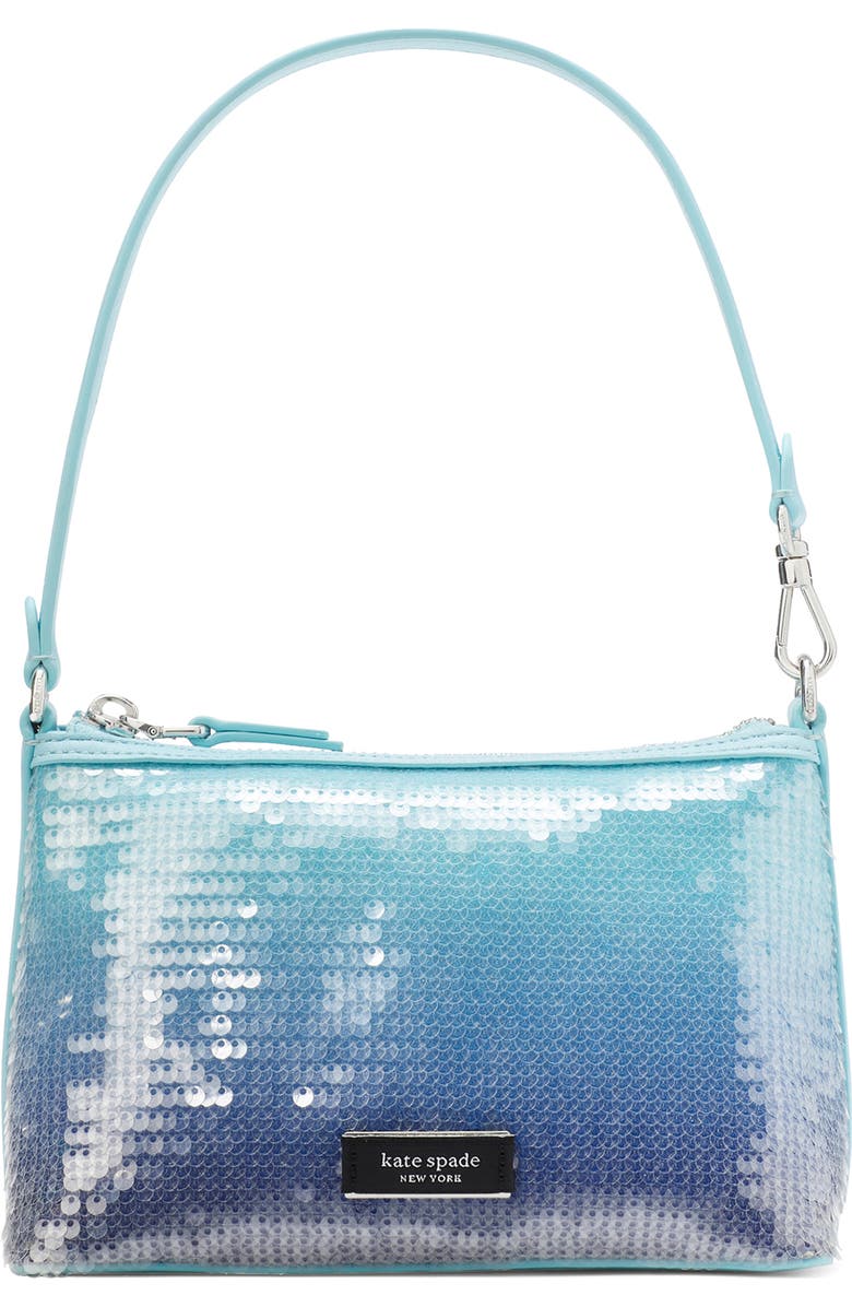 Kate Spade New York ombré sequin east/west shoulder bag, Main, color,