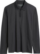 Johnston & Murphy Cochran Long Sleeve Zip Polo