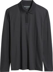Johnston & Murphy Cochran Long Sleeve Zip Polo