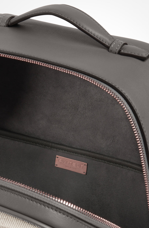 Aviteur Cristallo Mini Backpack In Gray