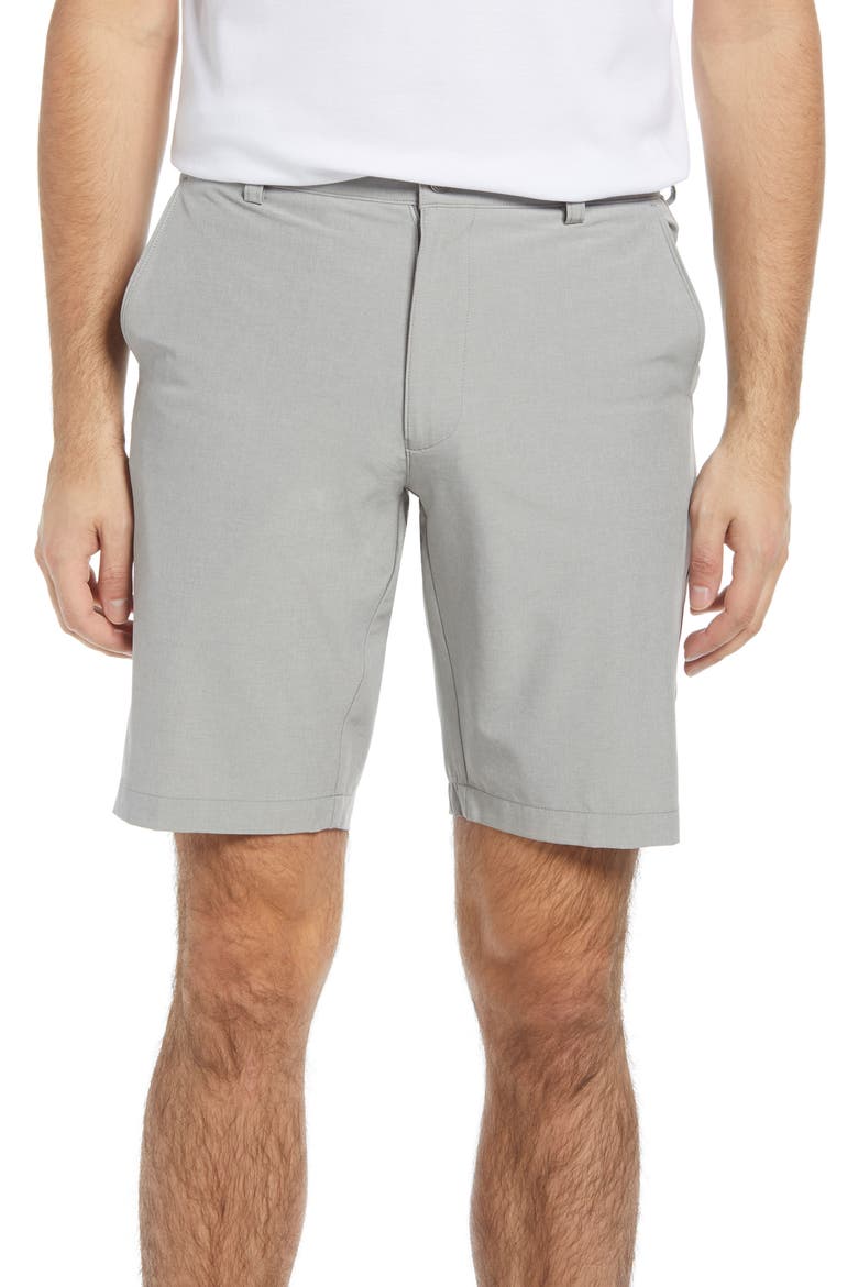 Shackleford Water Resistant Hybrid Shorts, Main, color, BRITISH GREY