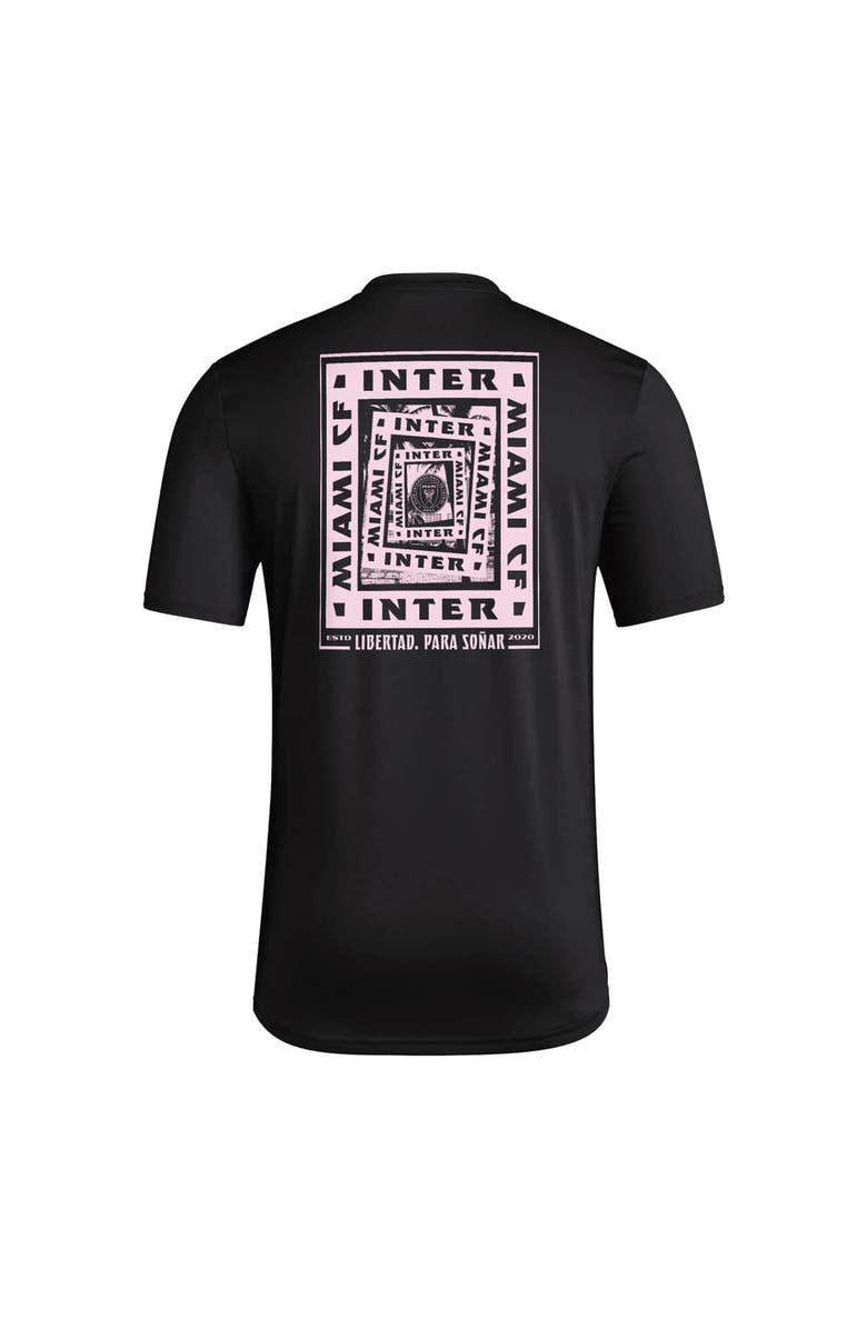 adidas Men's adidas Black Inter Miami CF Local Wrap T-Shirt, Alternate, color, Black