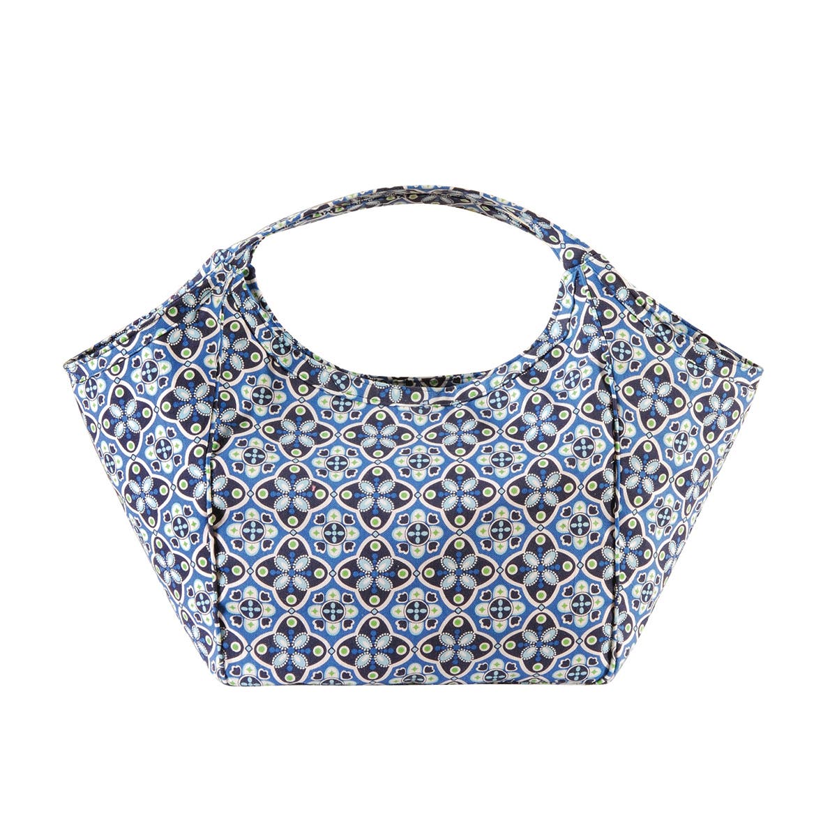 Peyton Slouch Quilted Tote, Main, color, Blue