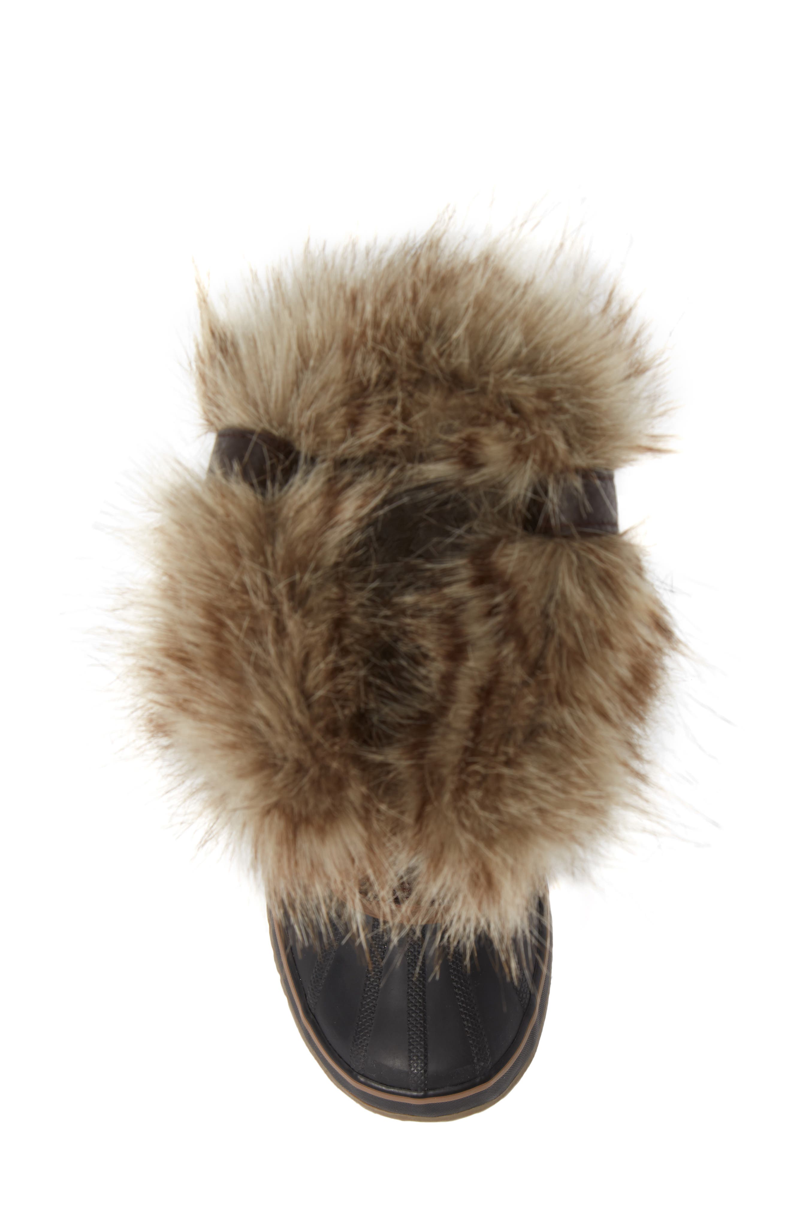 SOREL 'Joan of Arctic' Waterproof Snow Boot, Alternate, color, 