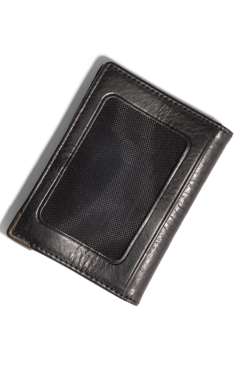Will Leather Goods Tradesman Slim Leather Bifold Wallet, Alternate, color, Black