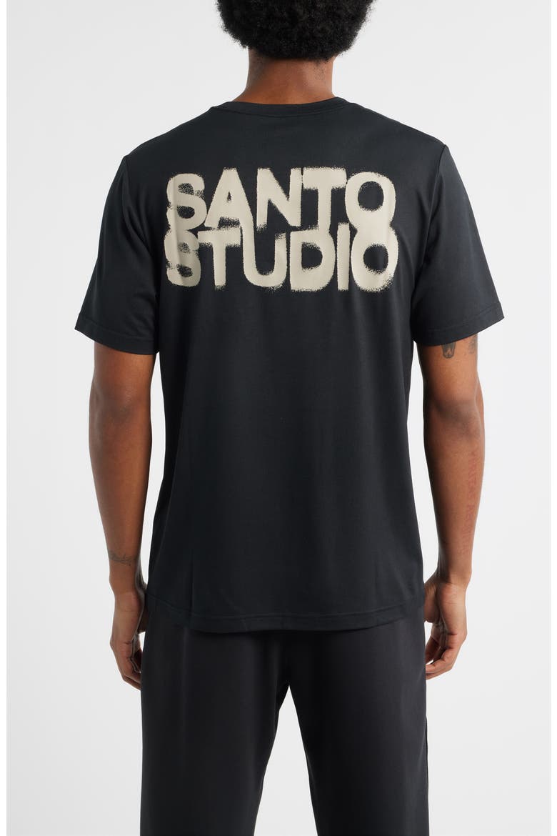 x Luke Rockhold Tempo Bold Tech Graphic T-Shirt, Alternate, color, BLACK