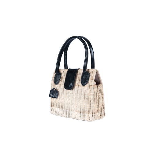 Jelavu Piper Structured Rattan Handbag