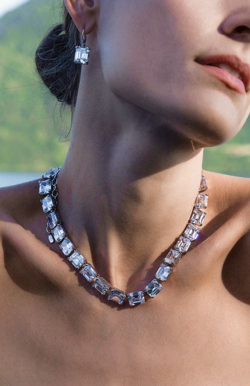 Rc Retro Chic Coconut Glow Necklace In Silver