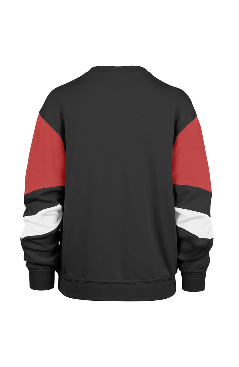 '47 Women's '47 Black Portland Trail Blazers 2023/24 City Edition Nova Crew Sweatshirt, Alternate, color, 