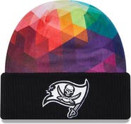 New Era Men's New Era  Black Tampa Bay Buccaneers 2023 NFL Crucial Catch Cuffed Knit Hat