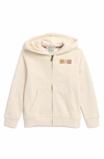 Scotch & Soda Kids' Fleece Zip-Up Graphic Hoodie