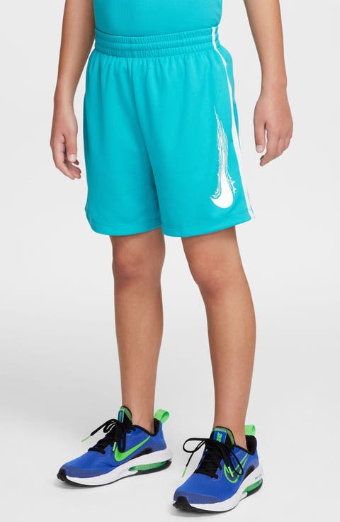 Kids' Dri-FIT Mesh Athletic Shorts (Big Kid)