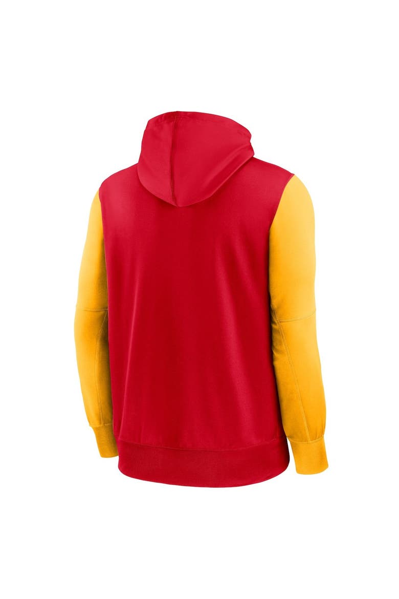 Men's Nike  Red Kansas City Chiefs Performance Full-Zip Hoodie, Alternate, color, Red