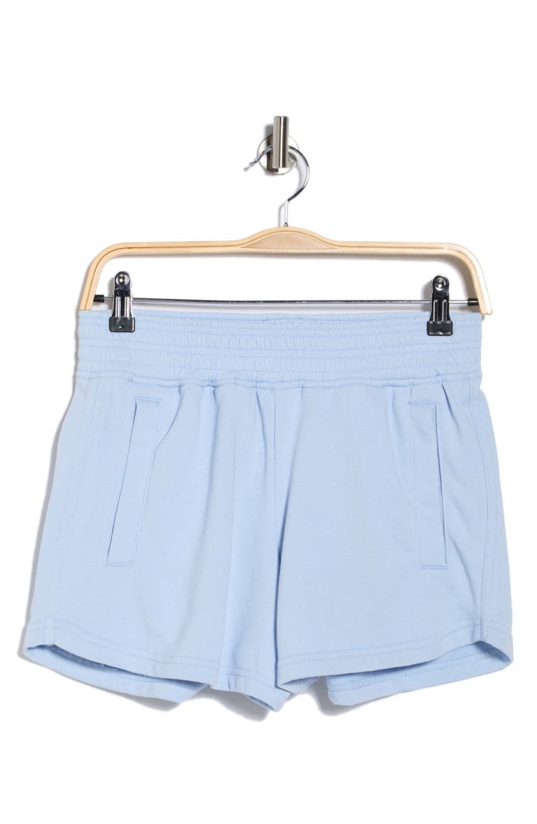 YOGALICIOUS Up Shore Fleece Shorts, Alternate, color, Windsurfer