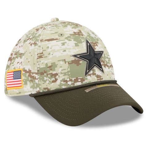 Men's New Era  Camo Dallas Cowboys 2025 Salute to Service 39THIRTY Flex Hat