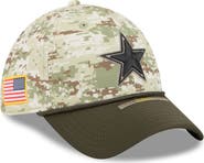 New Era Men's New Era  Camo Dallas Cowboys 2025 Salute to Service 39THIRTY Flex Hat