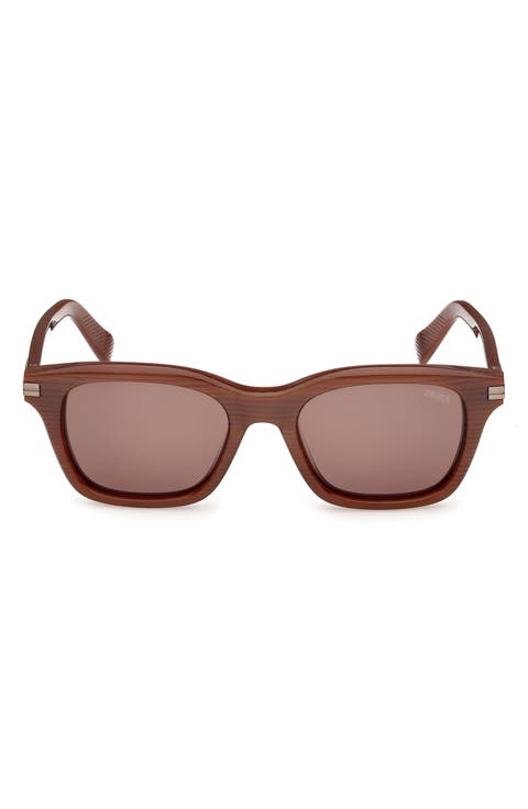 54mm Rectangular Sunglasses