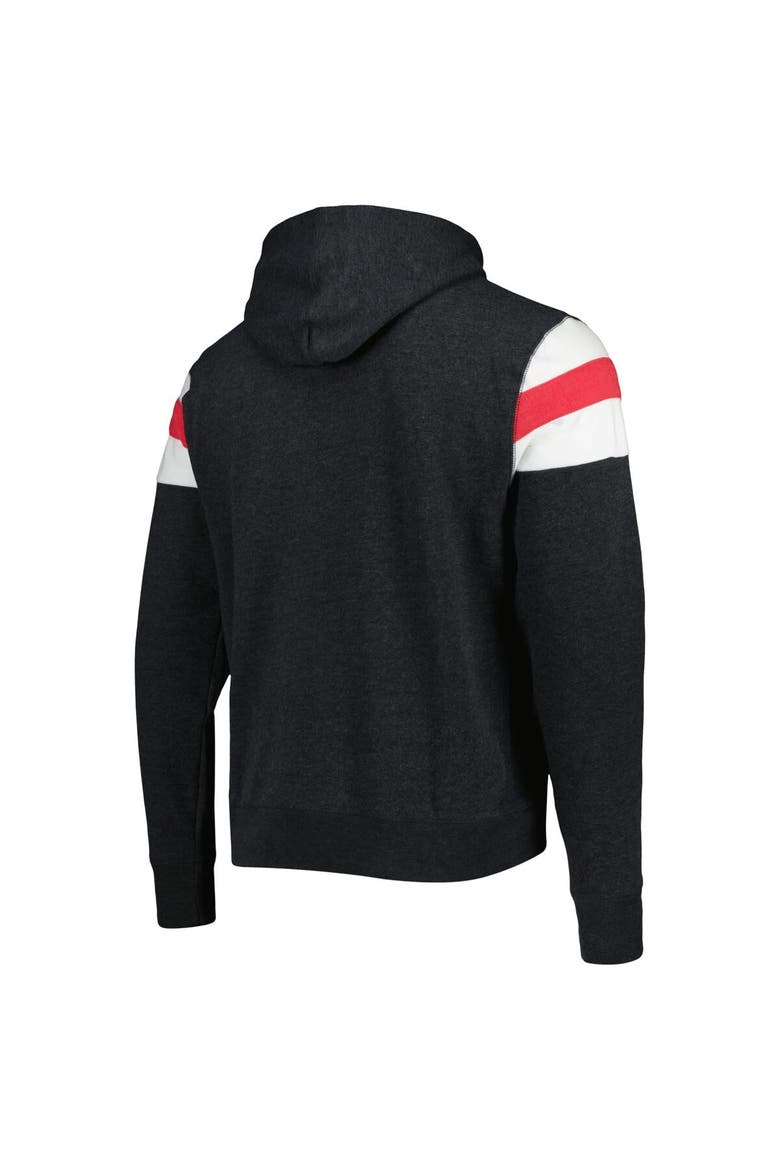 Men's '47 Heathered Black Tampa Bay Buccaneers Premier Nico Pullover Hoodie, Alternate, color, Black