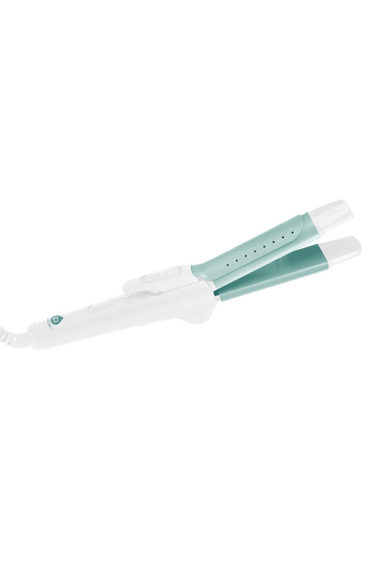 Hair Straightener and Curler, Alternate, color, Aqua