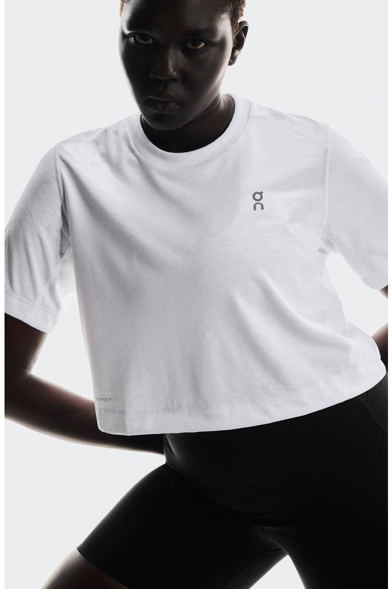 Train-T Crop Top, Alternate, color, WHITE