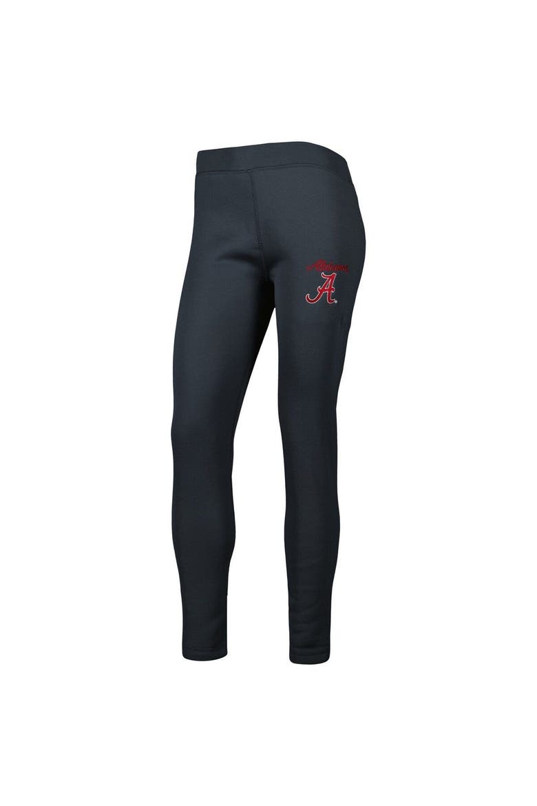 Women's Concepts Sport Charcoal Alabama Crimson Tide Upbeat Sherpa Leggings, Alternate, color, Charcoal