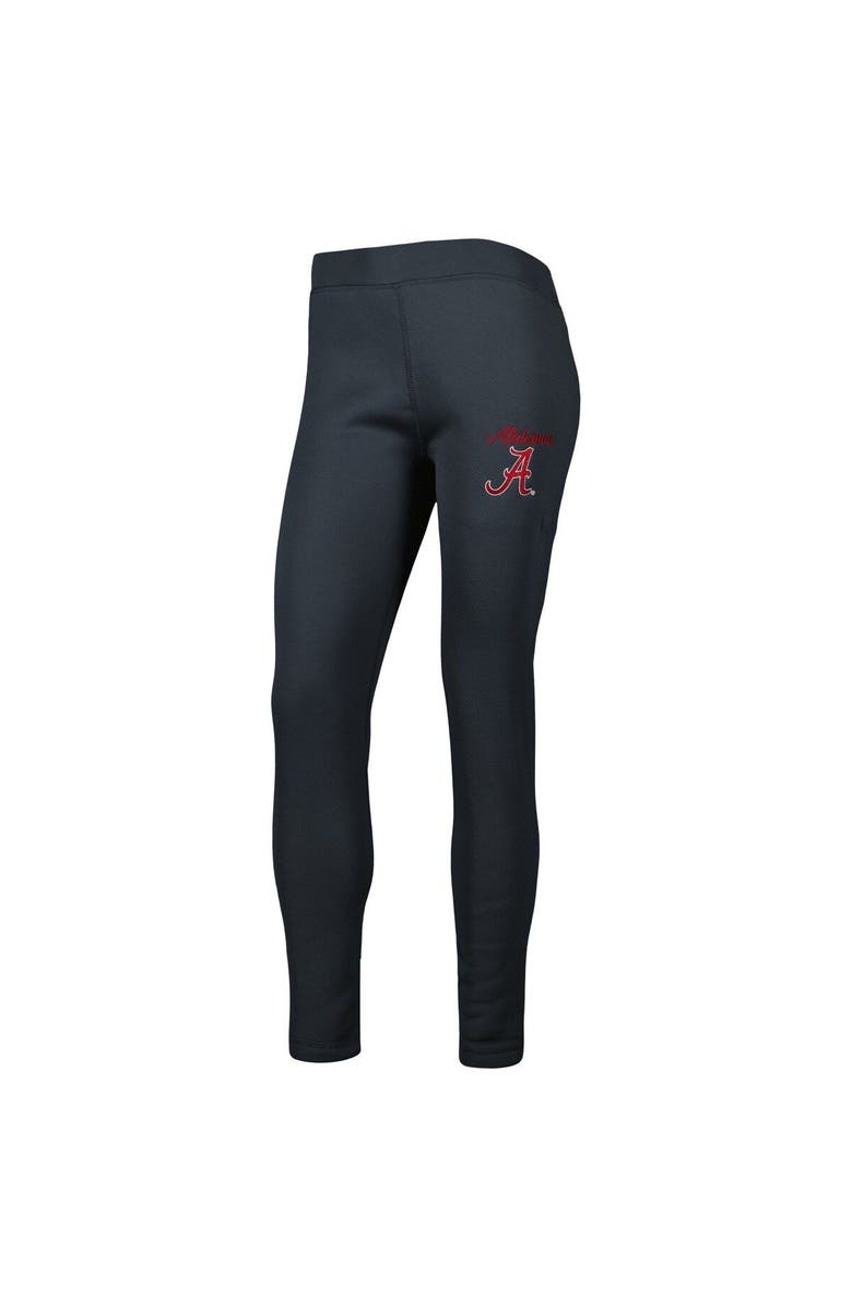 CONCEPTS SPORT Women's Concepts Sport Charcoal Alabama Crimson Tide Upbeat Sherpa Leggings, Alternate, color, Charcoal