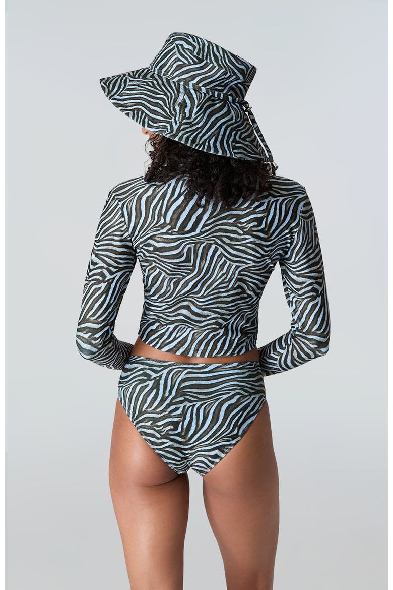 Sienna Hat, Alternate, color, Blue Zebra