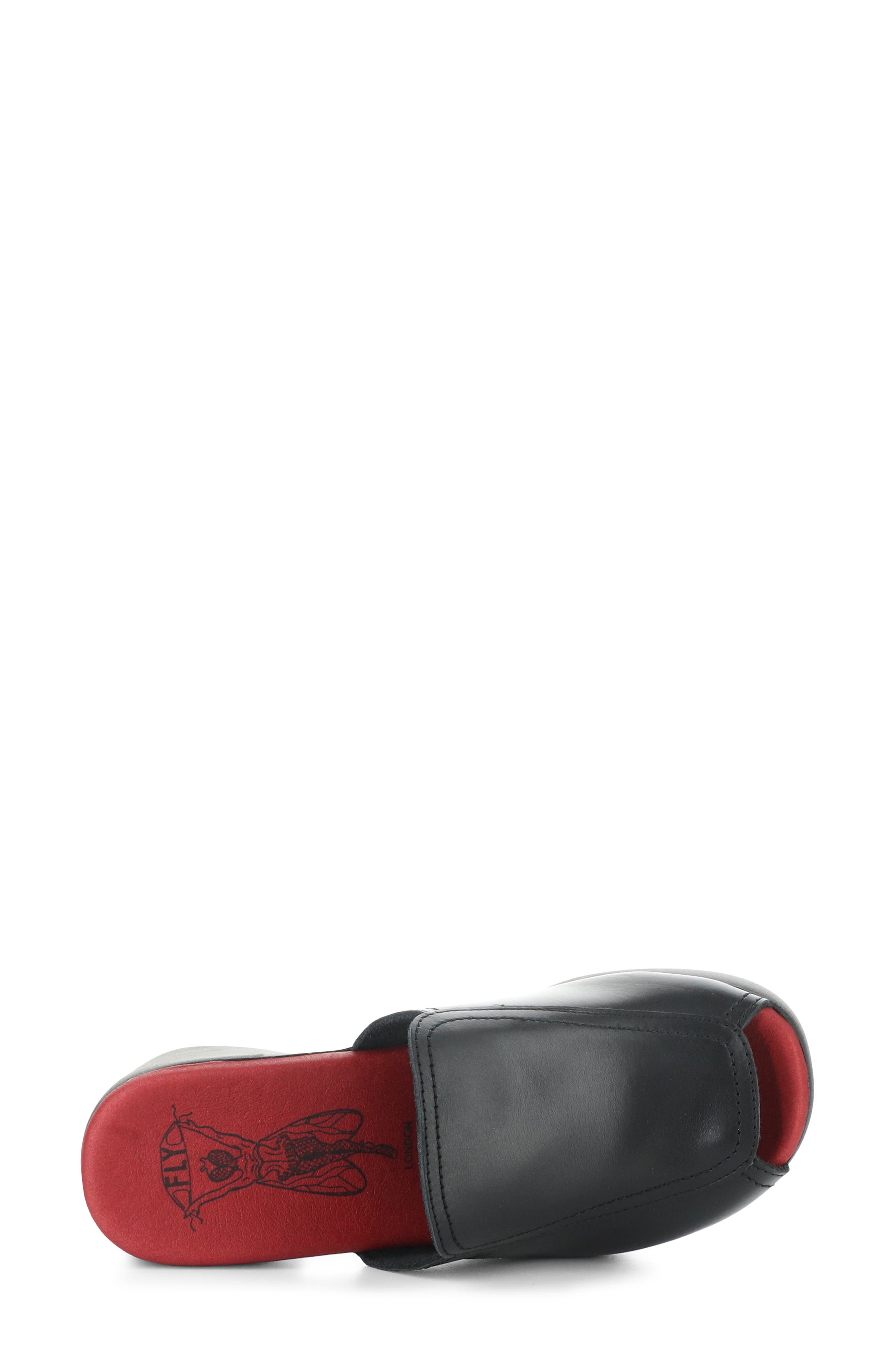 Fly London Flae Platform Sandal, Alternate, color, Black