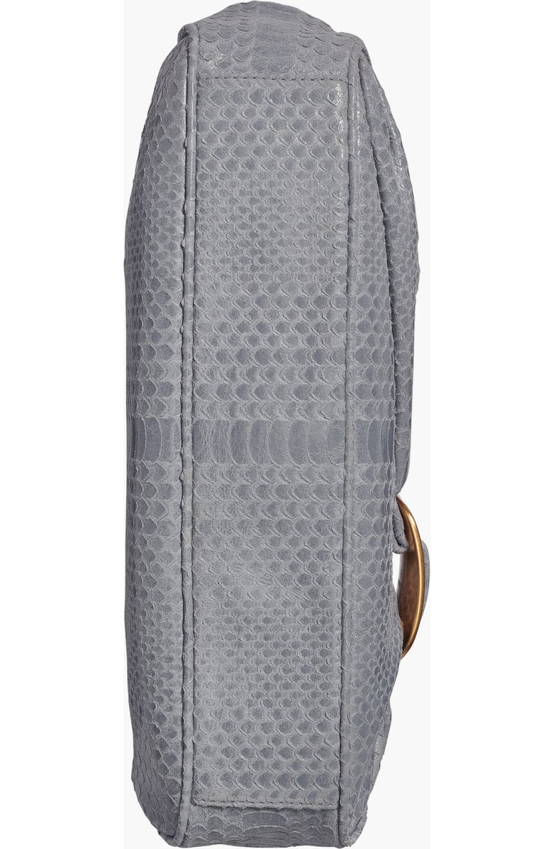 Donna Karan New York Bella Clutch, Alternate, color, Sky Grey