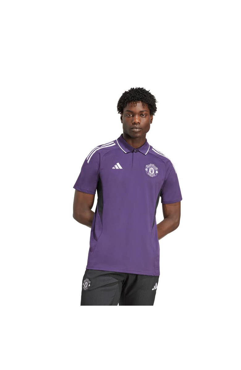 adidas Men's adidas Purple Manchester United 2025/26 Training Polo, Main, color, Purple