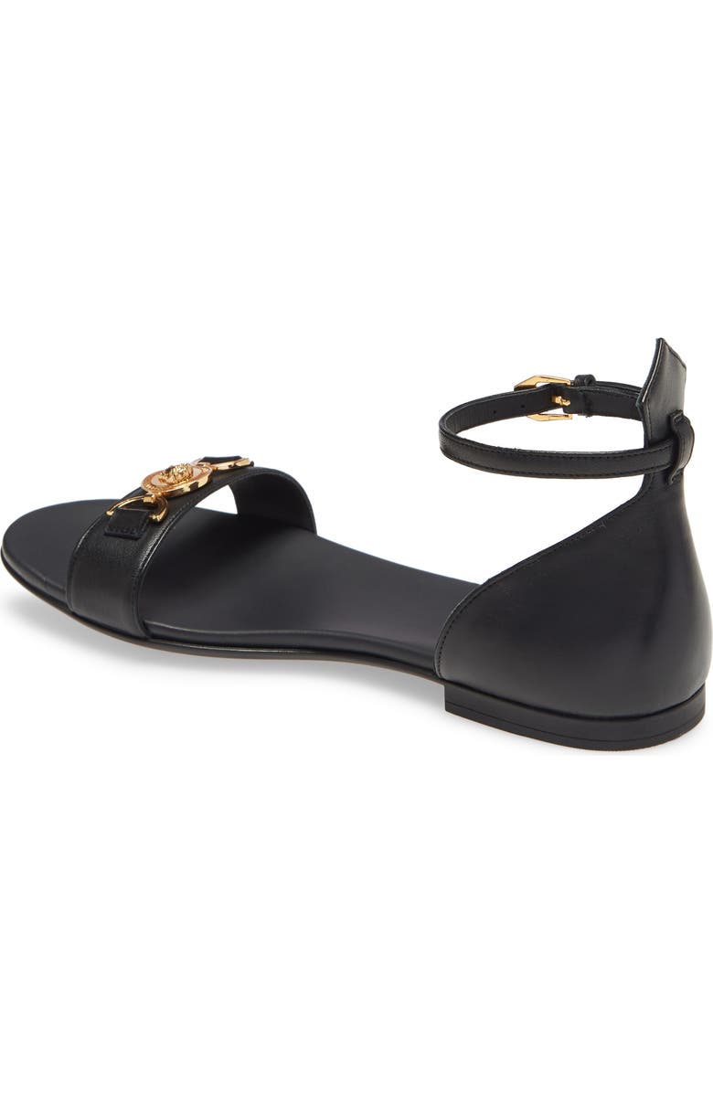 Versace First Line Ankle Strap Sandal, Alternate, color,