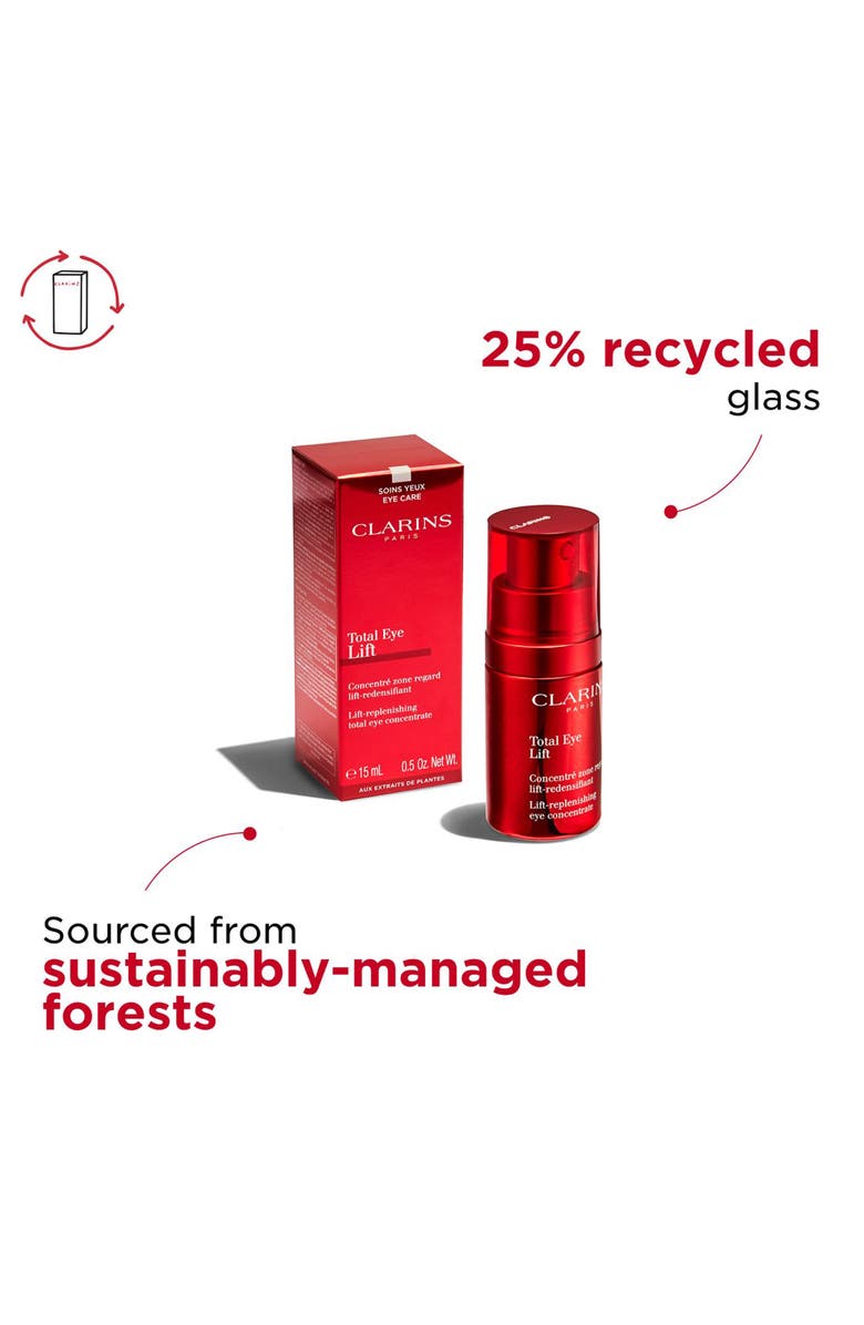 Clarins Total Eye Lift Firming & Smoothing Anti-Aging Eye Cream, Alternate, color,