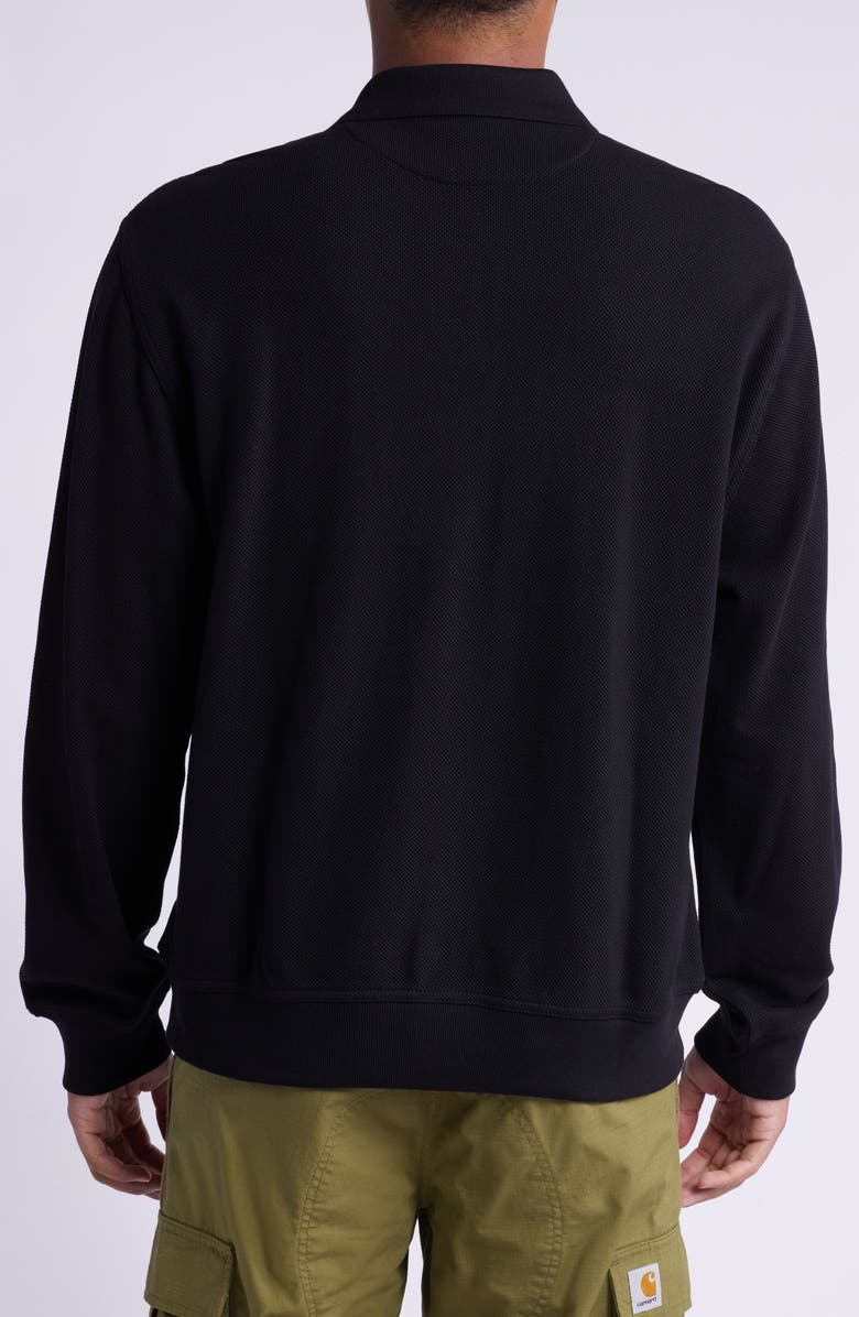 Carhartt Work In Progress Vance Long Sleeve Cotton Piqué Polo Shirt, Alternate, color,