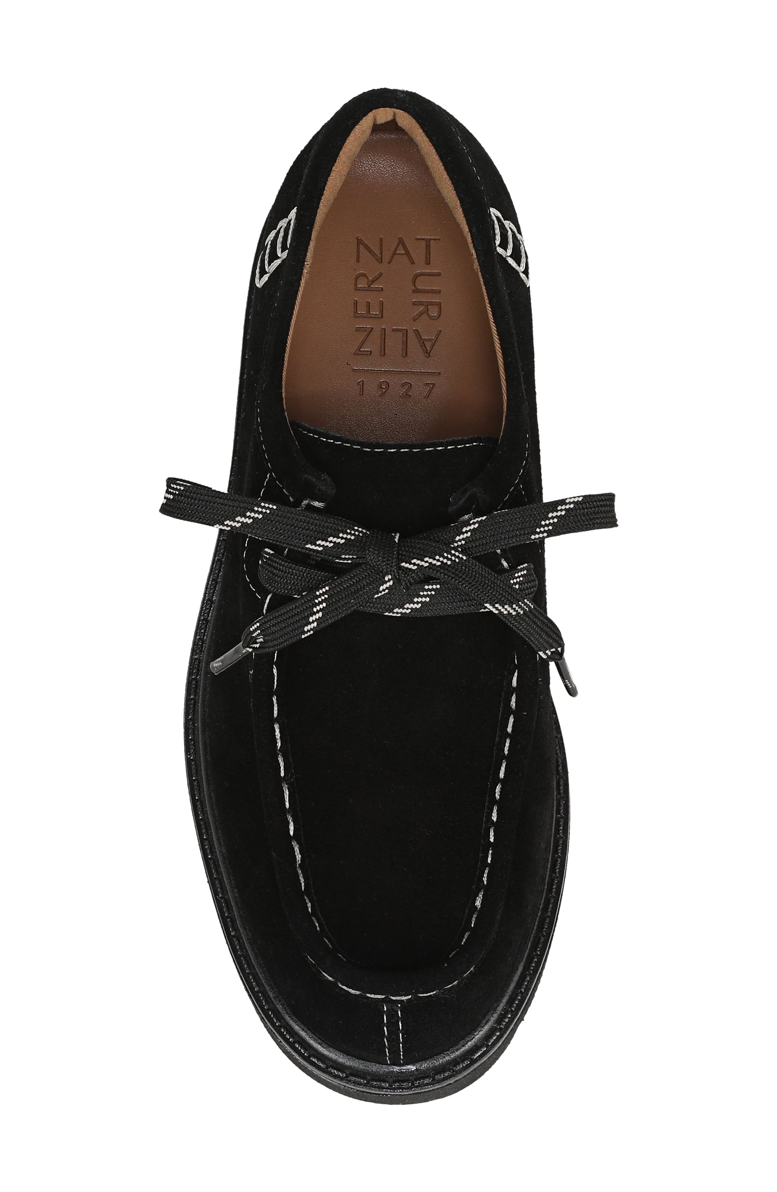 Tisha Loafer, Alternate, color, BLACK SUEDE
