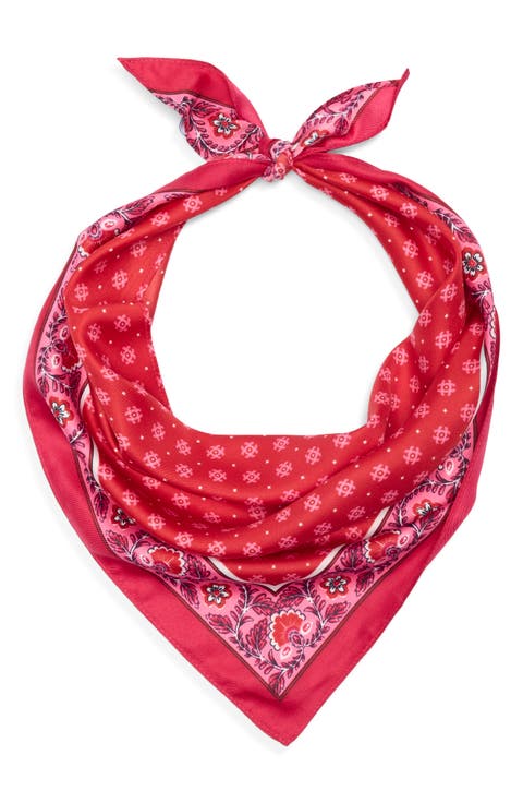 Block Print Triangular Scarf