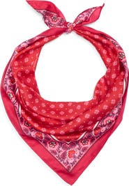 BCBGeneration Block Print Triangular Scarf
