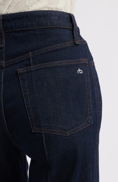 Rag & Bone Skylar High-rise Trouser Jeans In Rinse