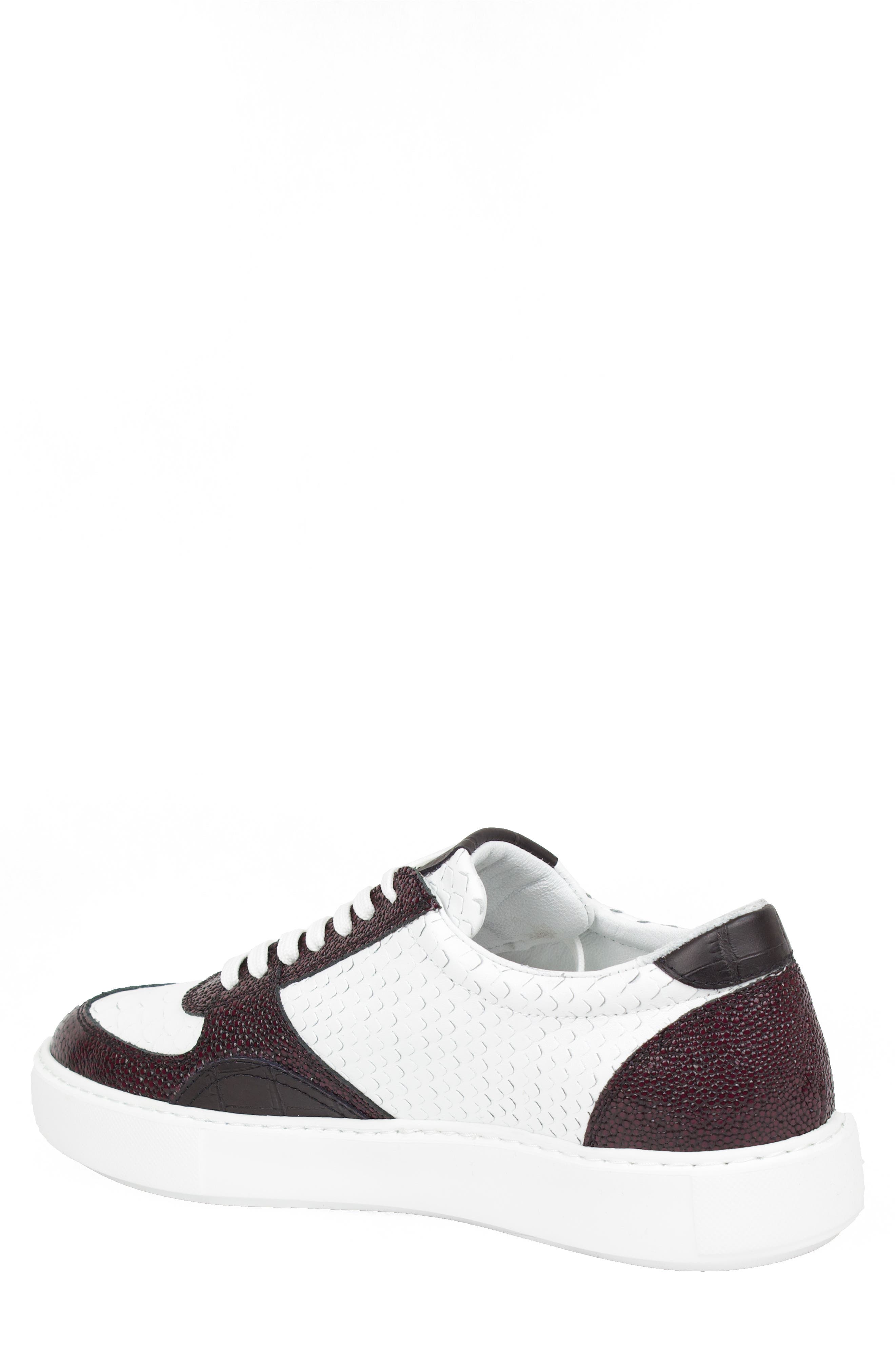 SEPOL Kroko Colorblock Leather Sneaker (Men) | Nordstromrack