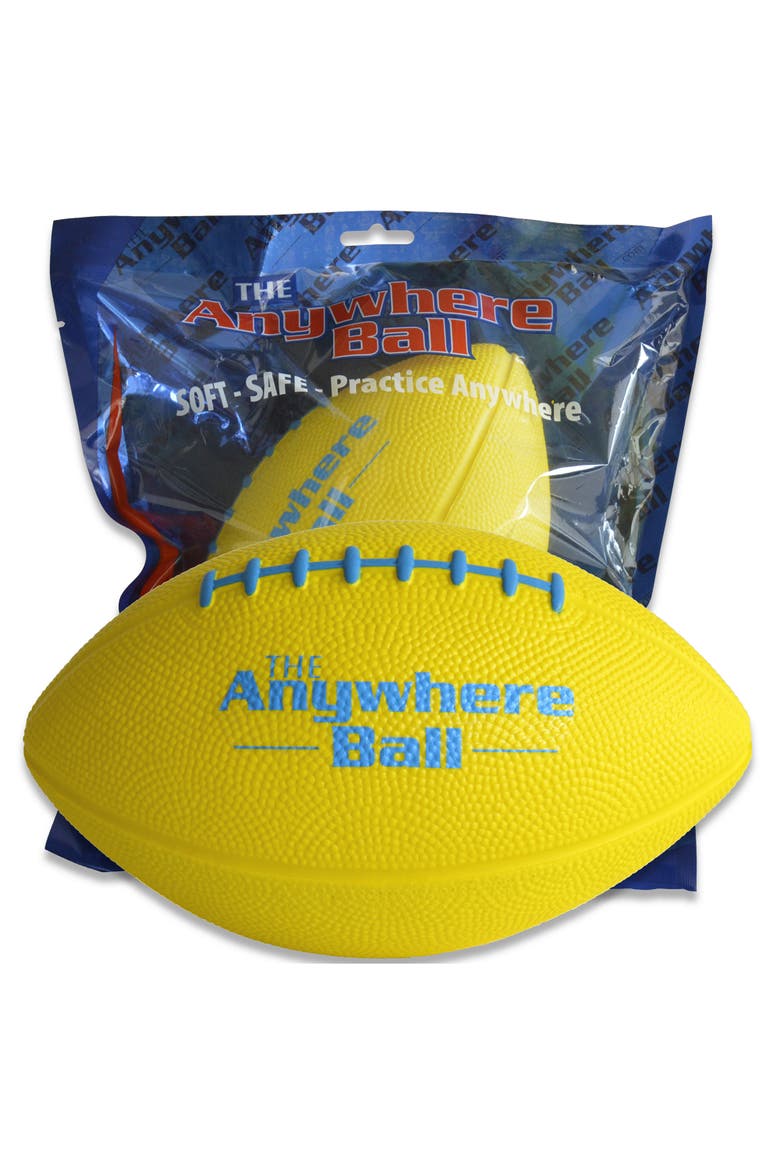 The Anywhere Ball  Foam Football, Main, color, Multicolored