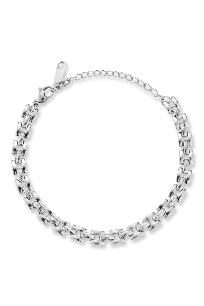 Link Chain Bracelet, Main, color, SILVER