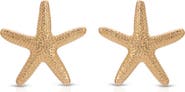 Ettika Large Starfish Stud Earrings