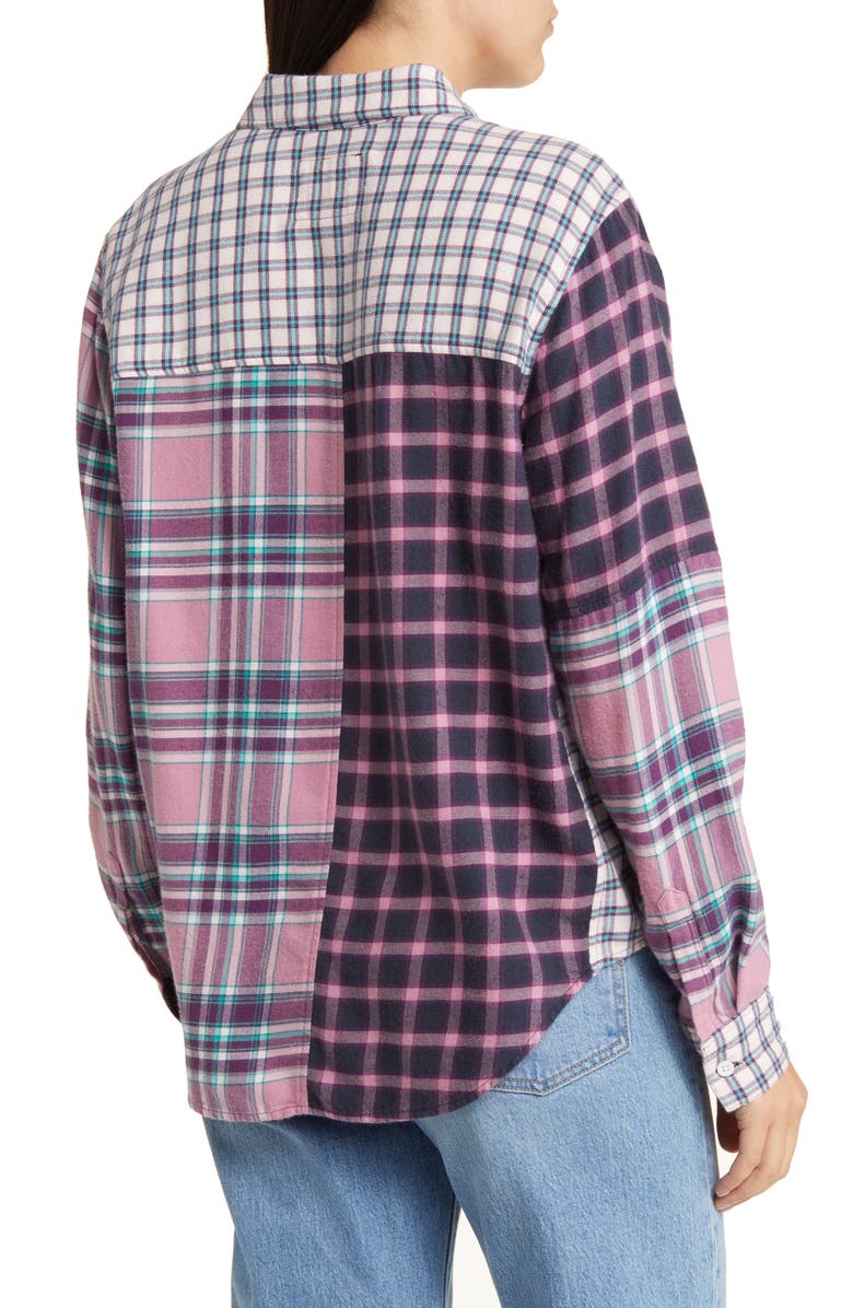 Rails Lakin Mixed Plaid Button-Up Shirt, Alternate, color,