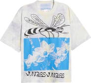JUNGLES Plant Sex Tie Dye Cotton Graphic T-Shirt