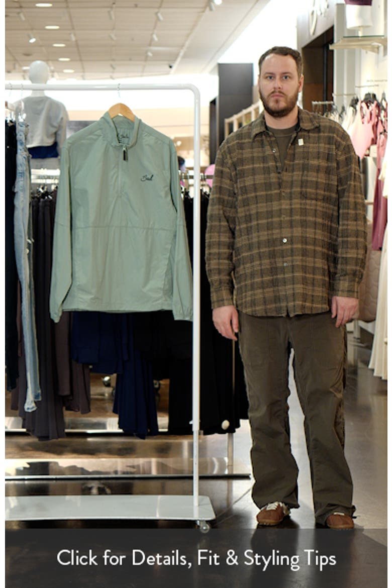 Bad Elements Water Repellent Quarter Zip Windbreaker video