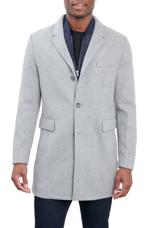 Ghent Felted Slim Fit Dickey Coat