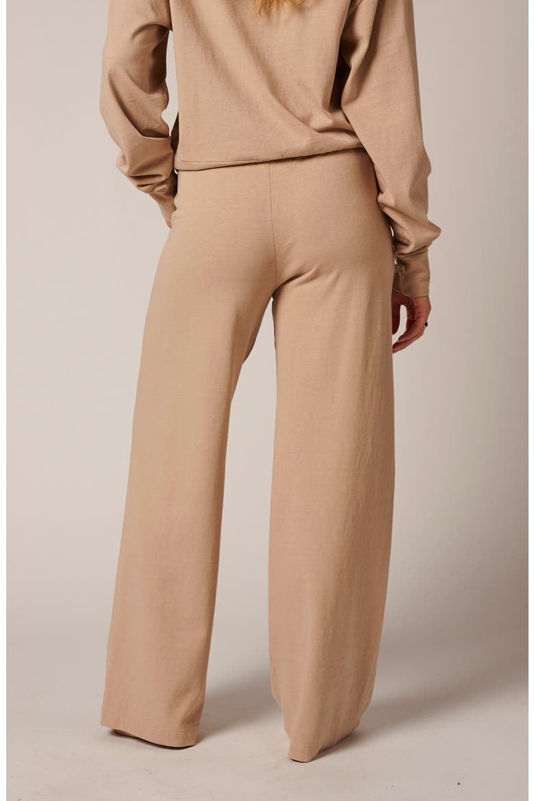 Womens Cotton Lounge Pant, Alternate, color, Bronzite