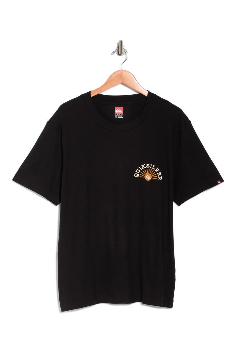 Quick Flow Graphic T-Shirt, Alternate, color, BLACK