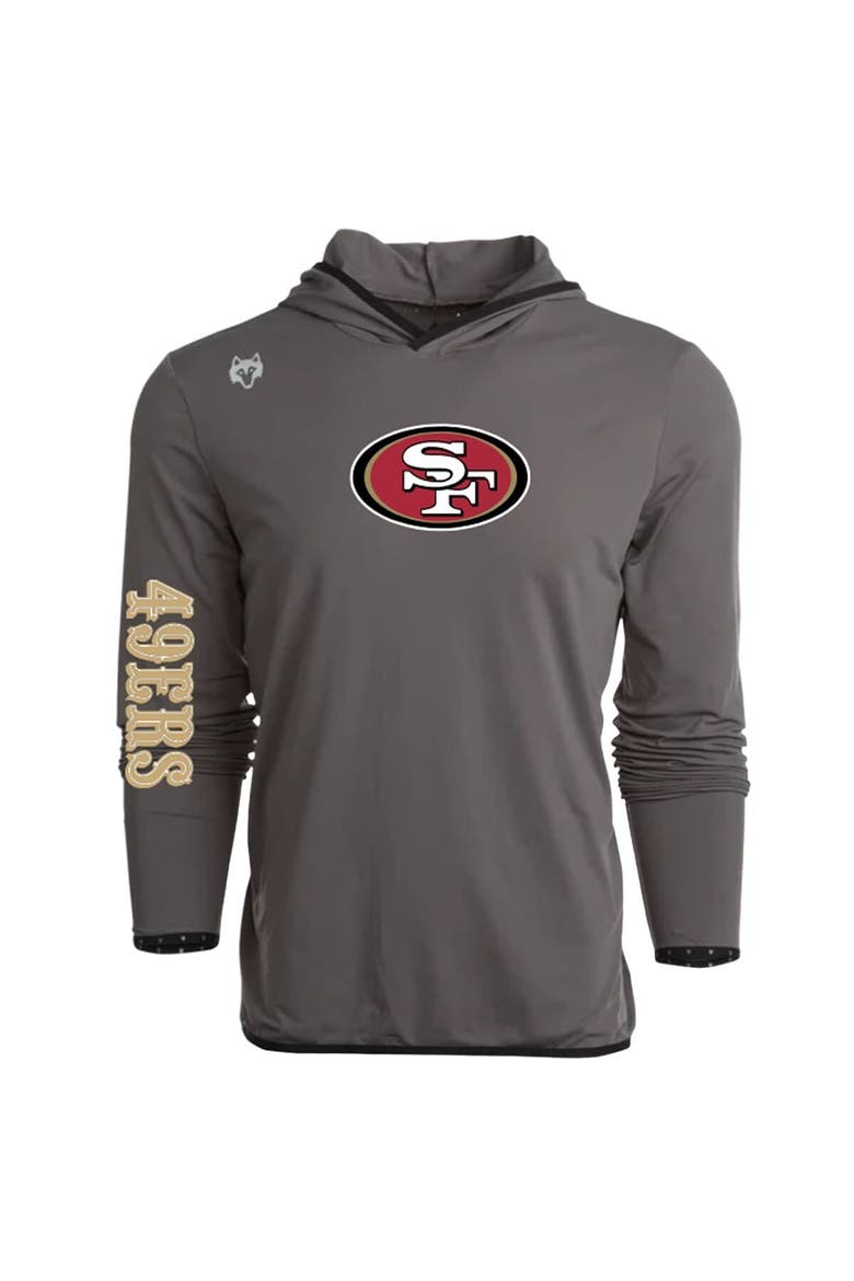 Men's Greyson Clothiers Gray San Francisco 49ers Colorado Long Sleeve Hoodie T-Shirt, Main, color, Gray