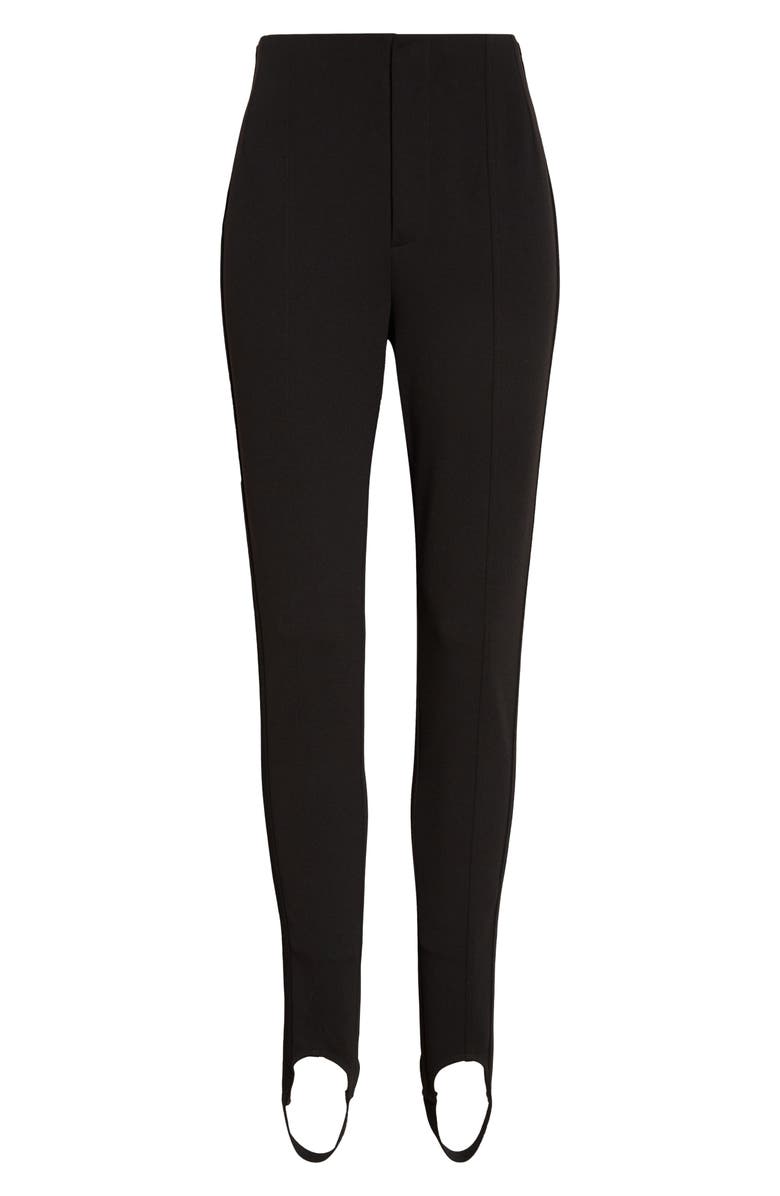 Derek Lam 10 Crosby Jessamine Stirrup Pants, Alternate, color, Black